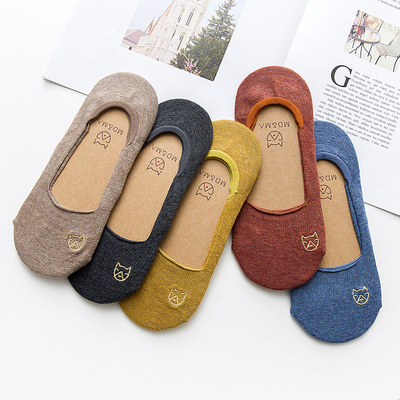 袜子女船袜女纯棉浅口隐形硅胶防滑短袜韩国可爱薄款夏季防臭学生