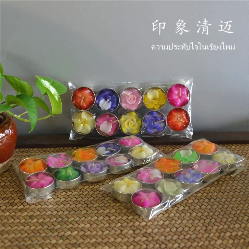 泰国香薰蜡烛 彩色鸡蛋花图案 香薰炉烛台配套蜡烛 浪漫生日蜡烛|ruв категории Домашний быт, свеча/подсвечник, ароматические свечи - от Buy2taobao.com для оказания профессиональной услуги покупки агента Taobao