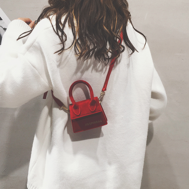 summer Little bag 2018 new pattern Korean Edition Scrub Retro Versatile ins Ultra-fire Mini Diagonal Handbagin the Leather/Lady bags/Men's bag, Ms. bags category - from Buy2taobao.com to provide professional Taobao agent buy service