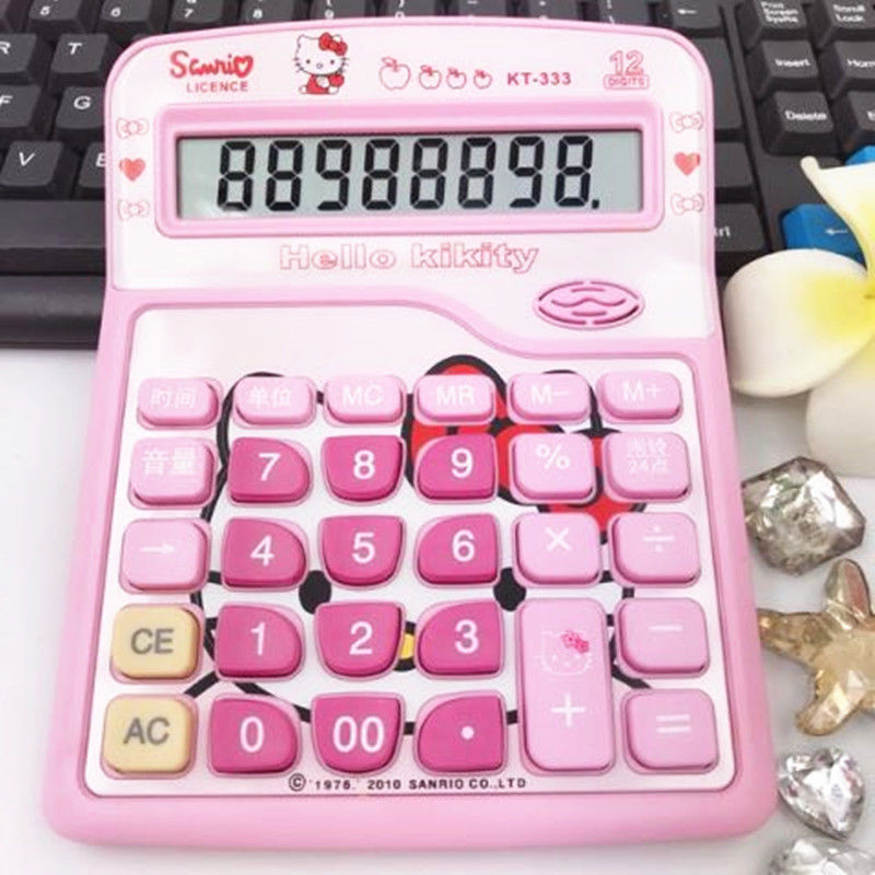 originality Cartoon Reality pronunciation Calculator Voice Number off lovely Large girl student KT fashion Desktop computerin the Electronic Dictionary/Electronic paper book/Stationery , Calculator category - from Buy2taobao.com to provide professional Taobao agent buy service
