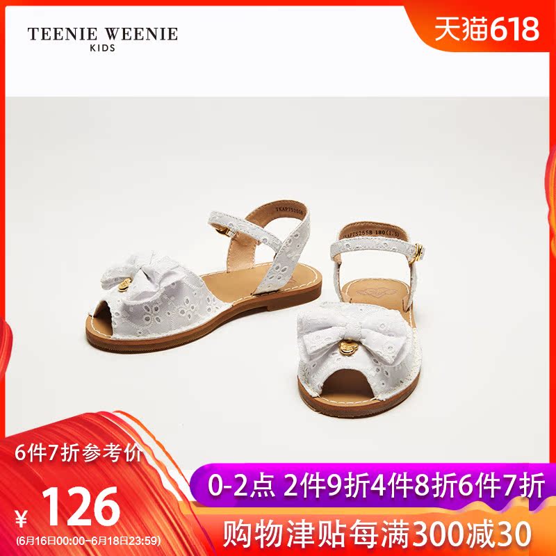 TeenieWeenieKids小熊童夏装时尚蝴蝶结休闲凉鞋童鞋TKAP7S255B在类目 童装/婴儿装/亲子装, 其它中 - 来自Buy2taobao.com提供专业的淘宝代购服务