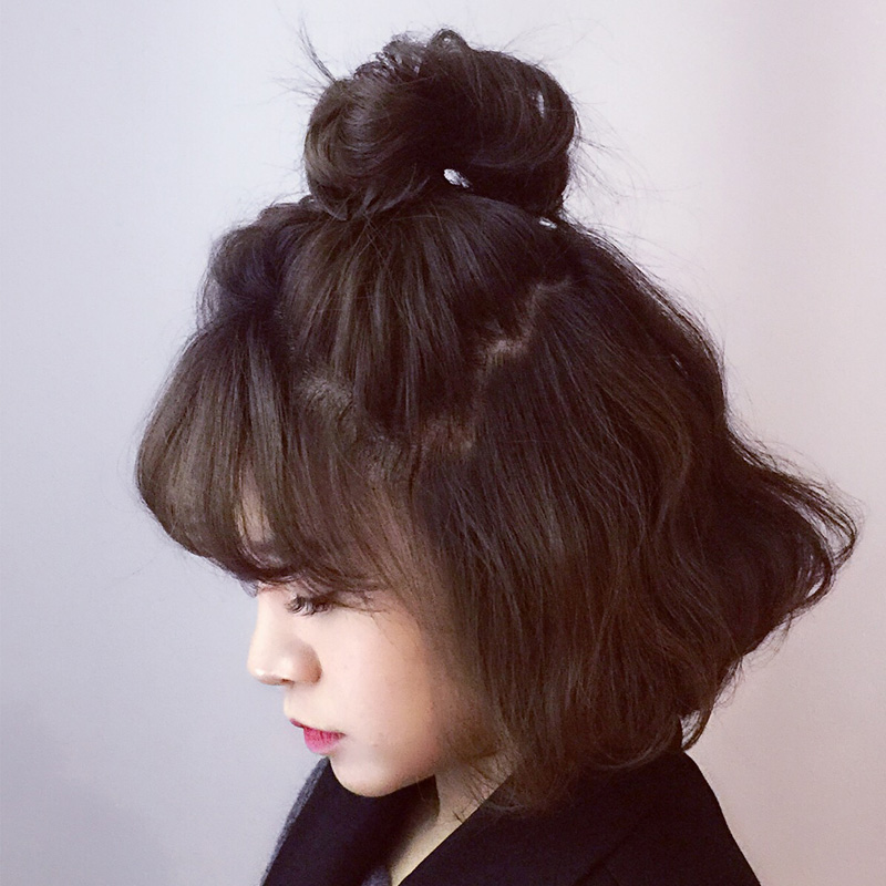 假发发圈半丸子头假发包卷发花苞头女古装造型仙女公主仿真头花|msdalam kategori Penjagaan rambut/rambut palsu, rambut palsu, majikan/bola - dari Buy2taobao.com untuk memberikan perkhidmatan ejen Taobao profesional membeli