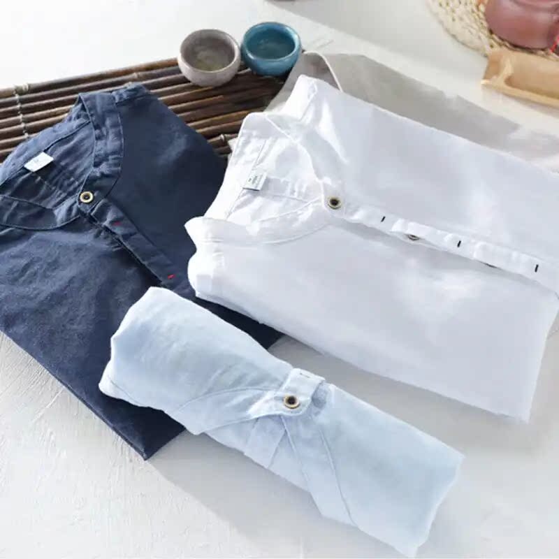 南奔【中國風】高檔棉麻立領古韻T恤在類目 男裝, 襯衫中 - 來自Buy2taobao.com提供專業的淘寶代購服務