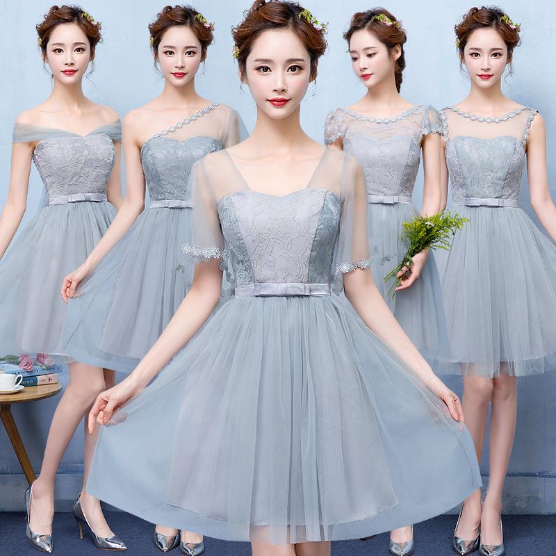 Bridesmaid Dresses have cash less than that is registered in the accounts 2018 new pattern Korean Edition Sisters Dress Autumn and winter party grey Girlfriends loaded Tuxedoin the Women's clothing/Boutique , Wedding/Cheongsam/Formal dress , Formal dress/Evening category - from Buy2taobao.com to provide professional Taobao agent buy service