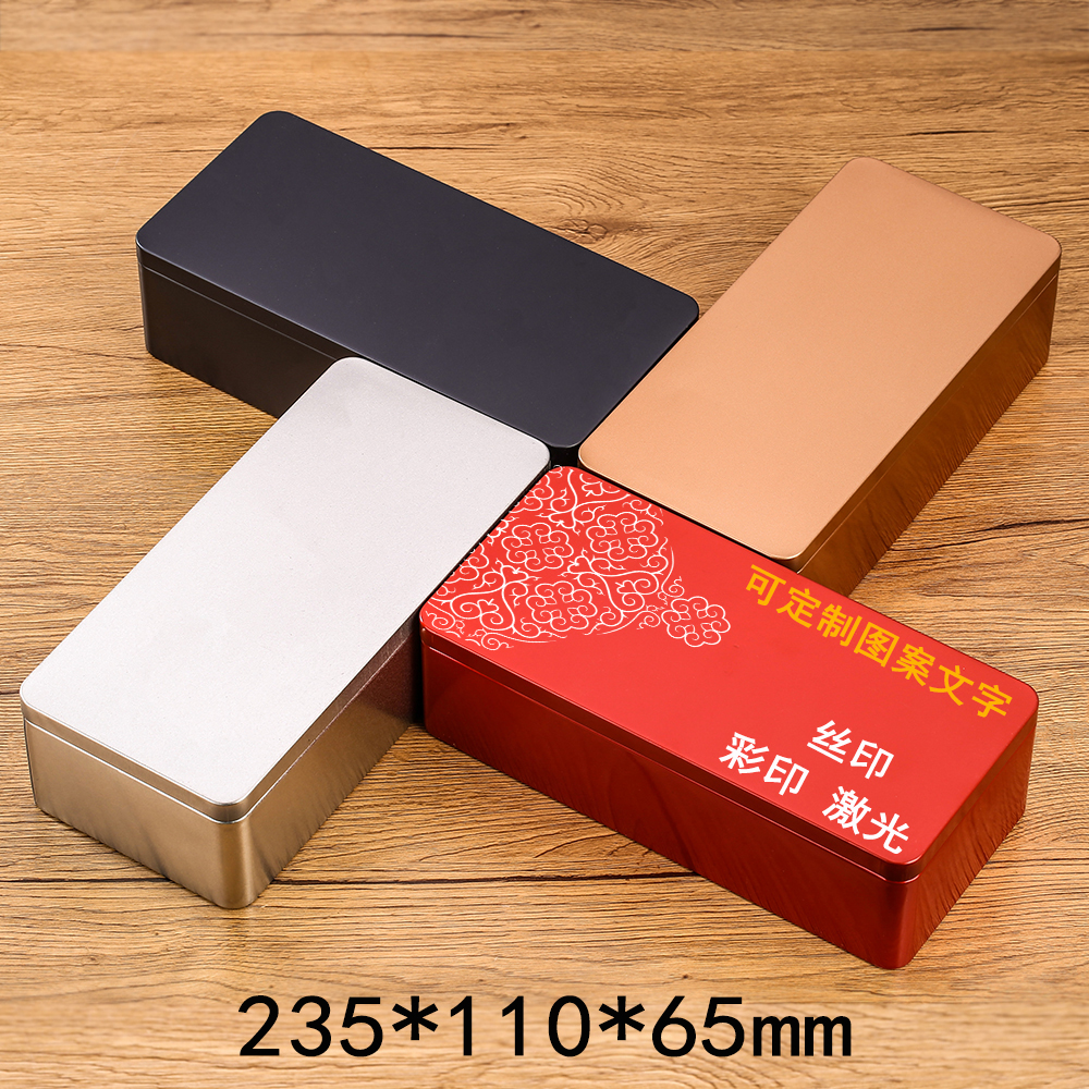 Scrub Tin box Large rectangle Moon cake box blank Candy Storage Tea Iron box Catty customizedin the Festive supplies/Gift , Sugar Box/Sugar Box Accessories category - from Buy2taobao.com to provide professional Taobao agent buy service