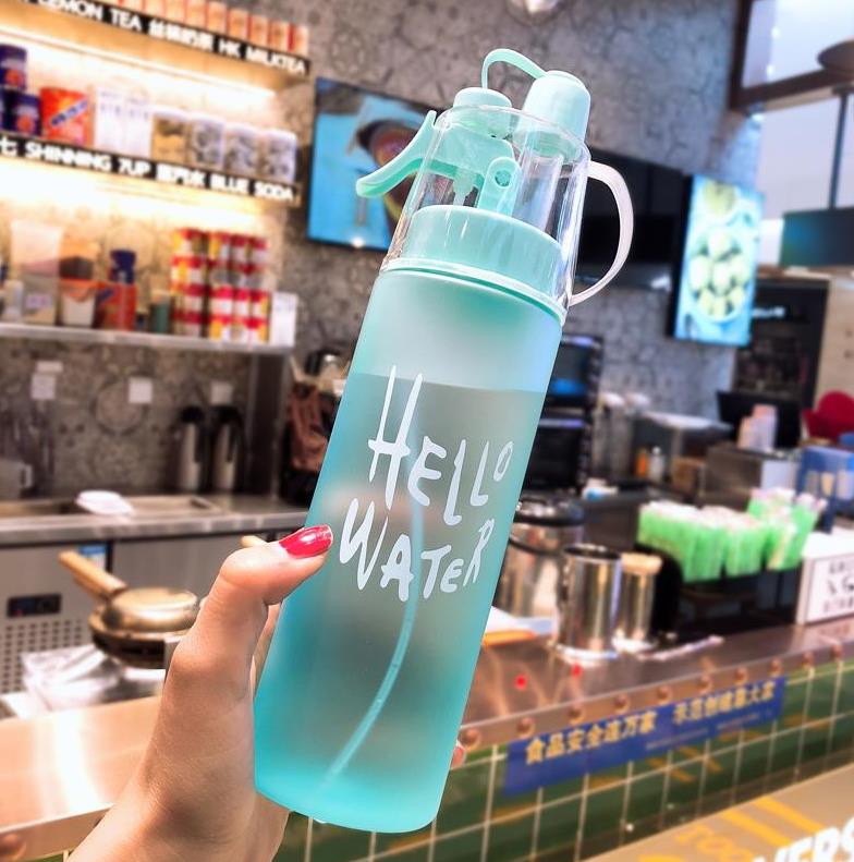 Military training Spray Water cup student fashion glass 2019 new pattern Bodybuilding multi-function summer cooling Covered Water sprayin the Tableware , Cup/Cups/Kettle , Sports Bottle/Travel pot category - from Buy2taobao.com to provide professional Taobao agent buy service