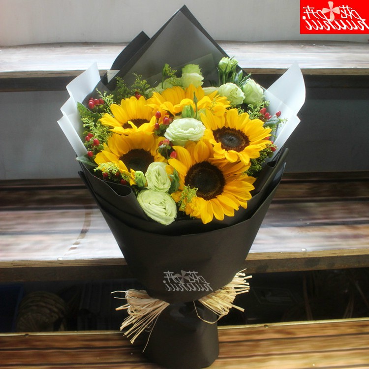 Japan Sunflower Bouquet of flowers Shenzhen Guangzhou Same city Flower express Tianhe Fukuda Luohu Nanshan Florist Send outin the Flower delivery/Flowers simulation/Plants gardening , Flower delivery(City)  category - from Buy2taobao.com to provide professional Taobao agent buy service