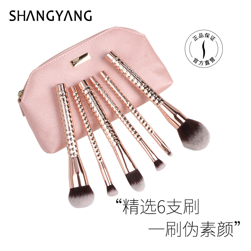 尚洋网红化妆刷闪耀套装专业口红唇刷便携化妆刷腮红刷修容刷粉刷|msdalam kategori Alat solek/minyak wangi/kecantikan, Alat-alat Kecantikan, Solek set berus - dari Buy2taobao.com untuk memberikan perkhidmatan ejen Taobao profesional membeli