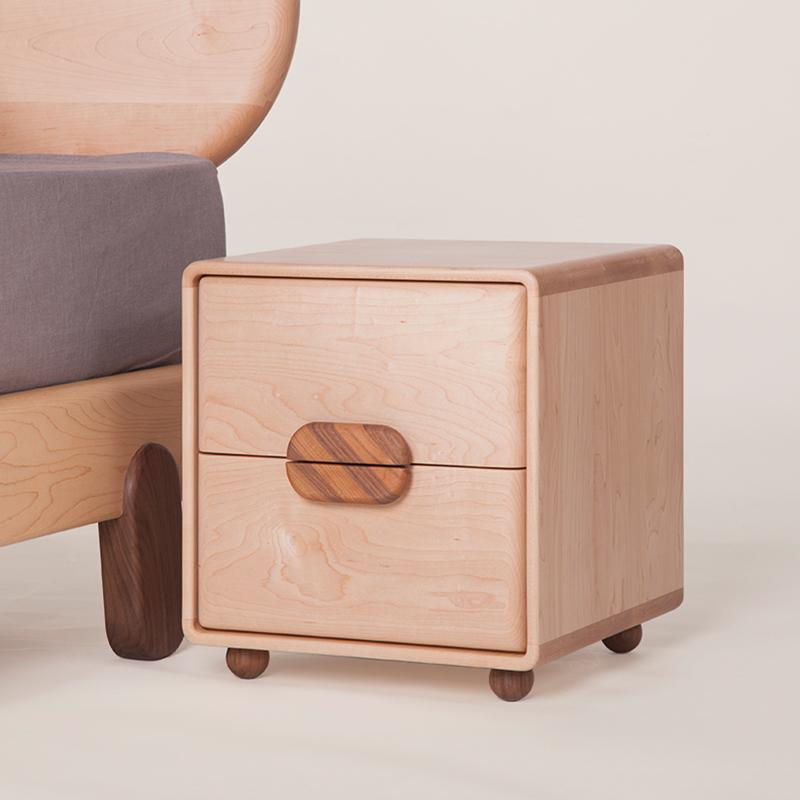 Ha's room hamuoo Children's furniture All solid wood bedside cupboard Children's Room Bedside cabinet drawer Lockersin the Residential furniture , Cabinet , Bedside cabinet category - from Buy2taobao.com to provide professional Taobao agent buy service