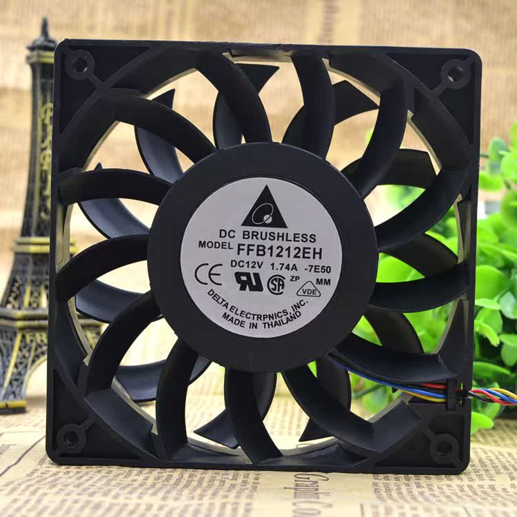 Delta 12025 12V 1.74A 12CM Adjust speed Large volume supercharging Chassis fan FFB1212EHin the Computer Hardware/Monitor/Computer Peripherals , Radiator/Fan category - from Buy2taobao.com to provide professional Taobao agent buy service