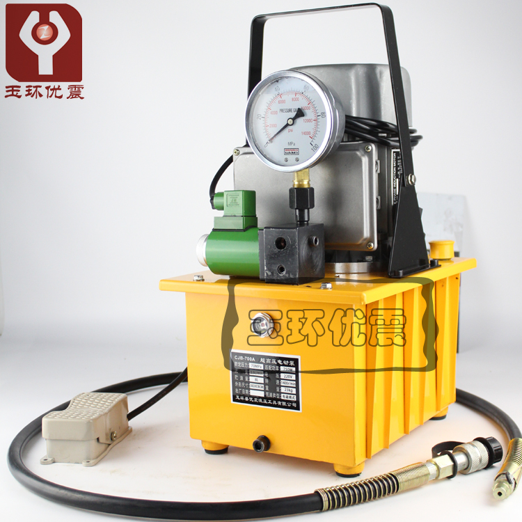 Solenoid valve Electric pump Loop high pressure Hydraulic pump 70MPA Output fast Electric pump CJB-700Ain the Hardware/Tool , Hydraulic pressure/Lifting Tools , Hydraulic Tools , Hydraulic Press/Hydraulic machine category - from Buy2taobao.com to provide professional Taobao agent buy service