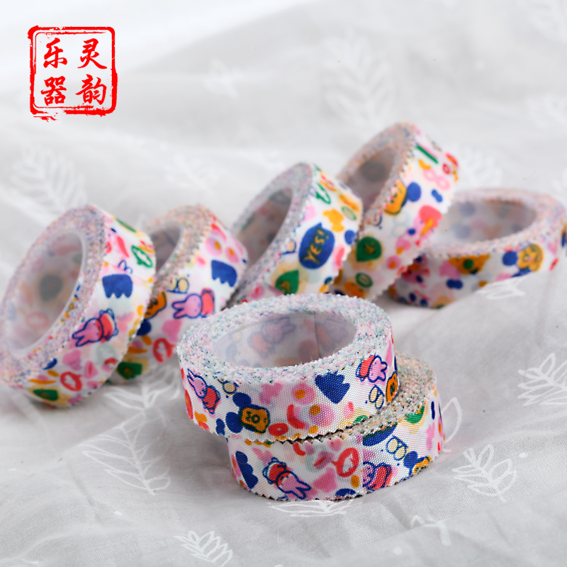 灵韵 古筝指甲胶布胶带琵琶指甲胶布 透气抗过敏儿童锯齿卡通胶布|msdalam kategori Alat muzik/Guitar/Piano/Fitting, aksesori alat muzik, pita - dari Buy2taobao.com untuk memberikan perkhidmatan ejen Taobao profesional membeli
