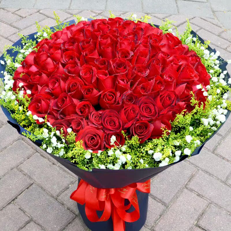520合肥鲜花速递99朵红玫瑰生日求婚表白爱情女友女神订花情人节|ruв категории доставка цветов/цветок моделирования/растения садоводства, вечную жизнь цветы/сушеные цветы, вечную жизнь цветы - от Buy2taobao.com для оказания профессиональной услуги покупки агента Taobao