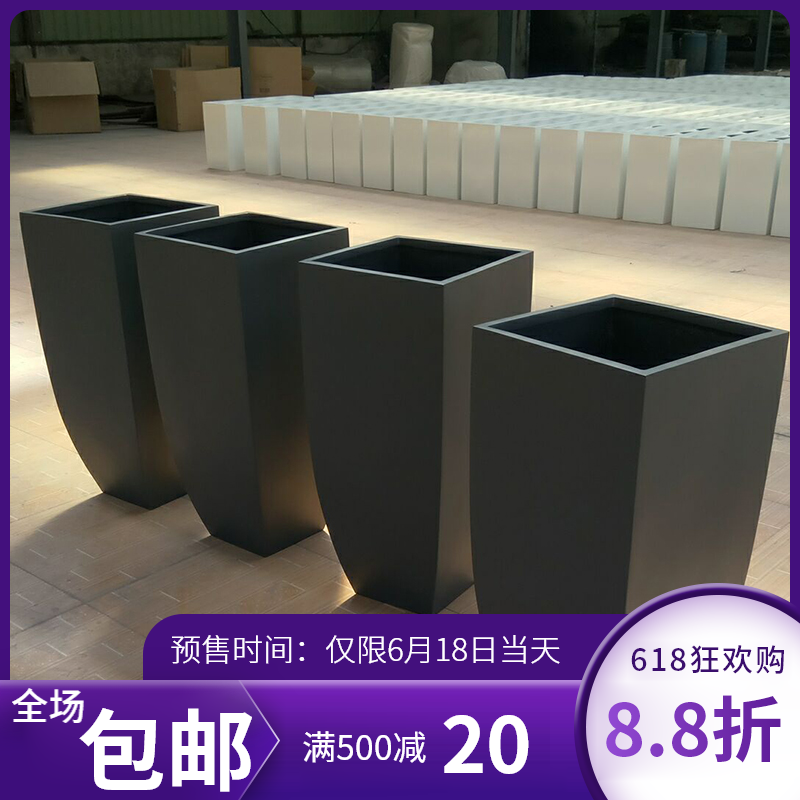 家居花卉装饰花箱家具卖场酒店前台园林绿化玻璃钢大花盆62581AB|msdalam kategori Aksesori rumah, pasu/bunga/bunga tiruan/perhiasan imitasi, bunga/pasu, flowerpot - dari Buy2taobao.com untuk memberikan perkhidmatan ejen Taobao profesional membeli