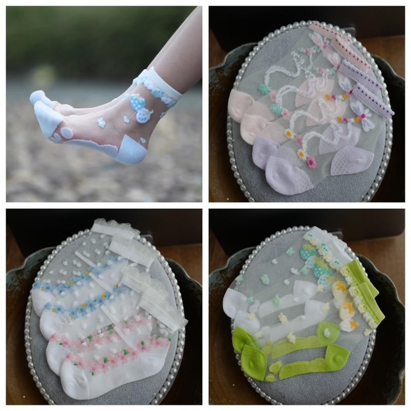 5折清 小龍人兒童水晶襪/寶寶絲襪/女童薄襪透明花型涼爽透氣清涼在類目 童裝/嬰兒裝/親子裝, 兒童襪子(0-16歲)中 - 來自Buy2taobao.com提供專業的淘寶代購服務