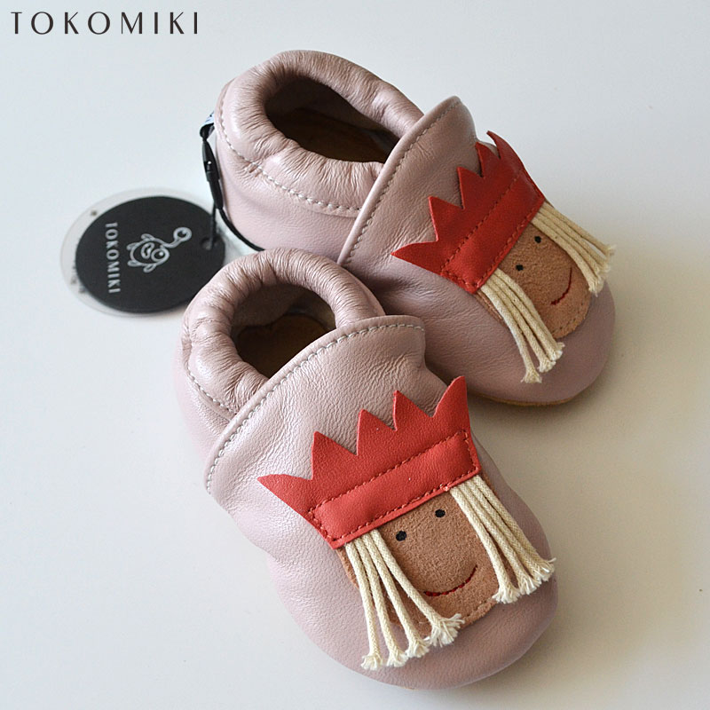 Tokomiki prewalker genuine leather soft sole spring and autumn princess indoor ventilation girl Exit Single shoesin the Shoes/Baby Shoes/Parent-child shoes , Toddler shoes/Baby shoes before step category - from Buy2taobao.com to provide professional Taobao agent buy service