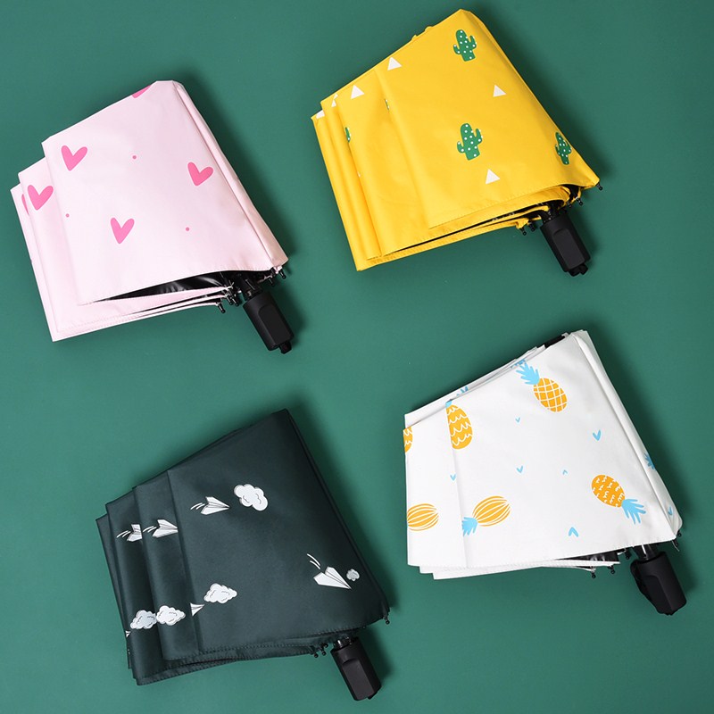 Umbrella Korea ulzzang literature ins Umbrella rain or shine Dual use fresh student Folding umbrella Sunscreenin the Home Daily , Umbrella/Rain gear/Rain/Moistureproof , Umbrella category - from Buy2taobao.com to provide professional Taobao agent buy service