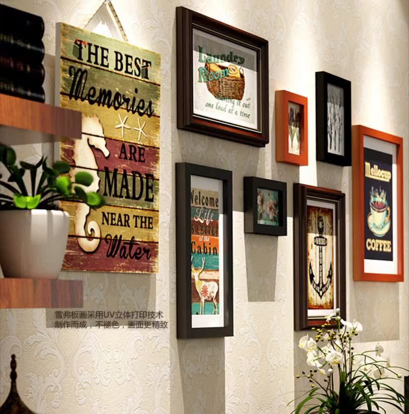 网咖酒吧复古墙上装饰创意怀旧墙壁挂件烧烤店餐厅墙面装饰工业风|ruв категории Домашний быт, роспись - от Buy2taobao.com для оказания профессиональной услуги покупки агента Taobao