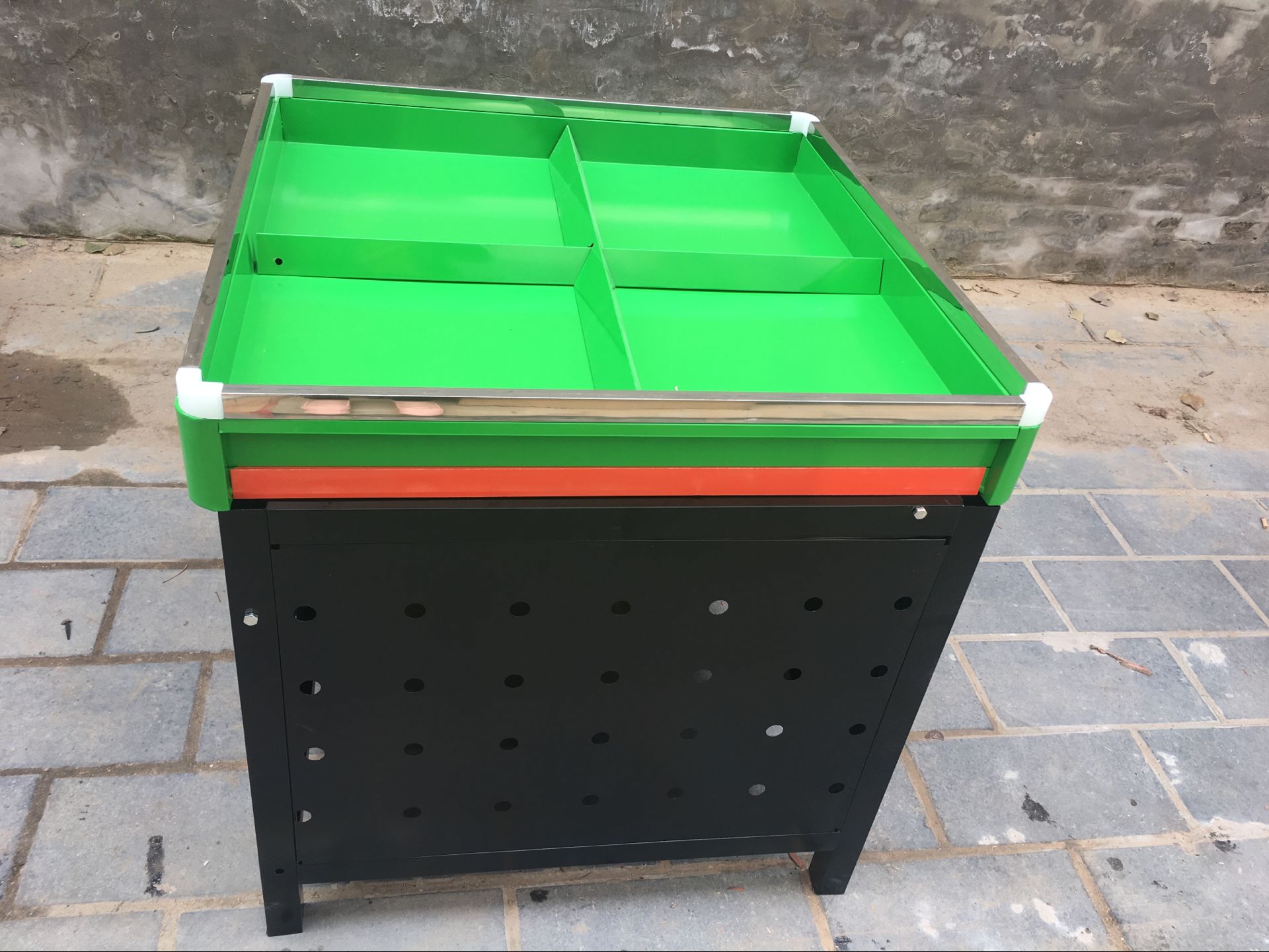 水果蔬菜平台货架 超市果蔬展销台 散装堆头蔬果展示架 全封带门|ruв категории коммерческий/офисная мебель, полки/витрина, фрукты стойка - от Buy2taobao.com для оказания профессиональной услуги покупки агента Taobao