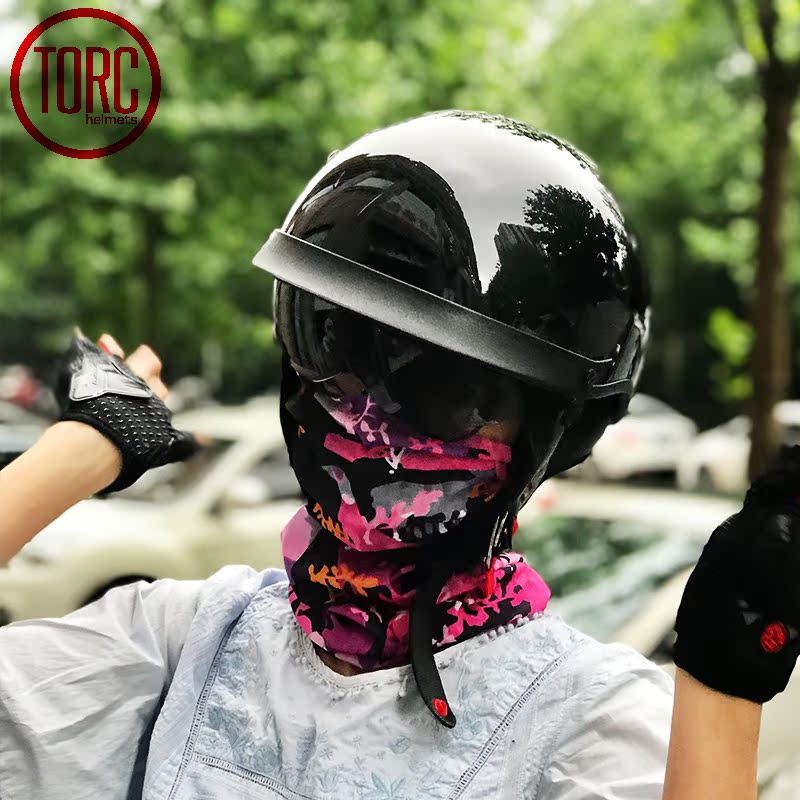 摩托车复古头盔美国TORC骑行头盔透气个性踏板车电动车带墨镜头盔在类目 摩托车/装备/配件, 摩托车骑士装备, 摩托车头盔中 - 来自Buy2taobao.com提供专业的淘宝代购服务