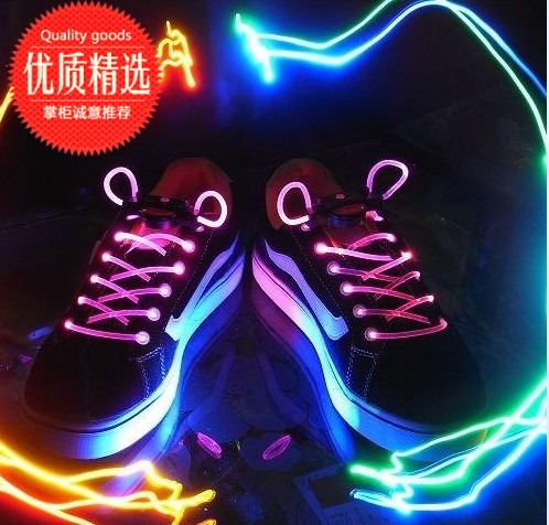 七彩双色LED发光鞋带闪光鞋带荧光鞋带夜光鞋带混色LED鞋带|msdalam kategori Aksesori/Belt kulit/Hat/Muffler, Kasut dan beg/Aksesori tali pinggang, Kasut aksesori, tali kasut - dari Buy2taobao.com untuk memberikan perkhidmatan ejen Taobao profesional membeli