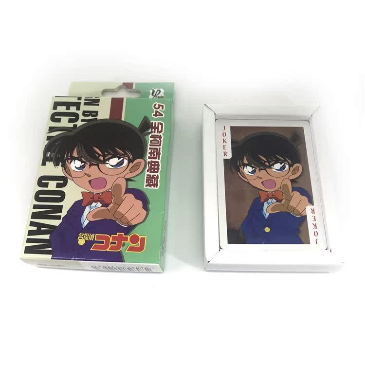 comic Detective Conan periphery colour poker childhood Conan box-packed comic character Paper quality pokerin the Play mode/Anime/Periphery/cos/Board games , Chess/Board games , Poker category - from Buy2taobao.com to provide professional Taobao agent buy service