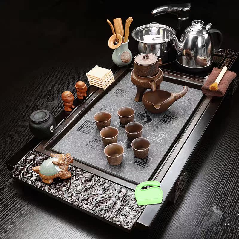 冲泡壶陶瓷下水管沏茶实木制盖杯茶炉茶渣桶整套茶具杯垫茶水壶在类目 餐饮具, 茶具, 整套茶具中 - 来自Buy2taobao.com提供专业的淘宝代购服务