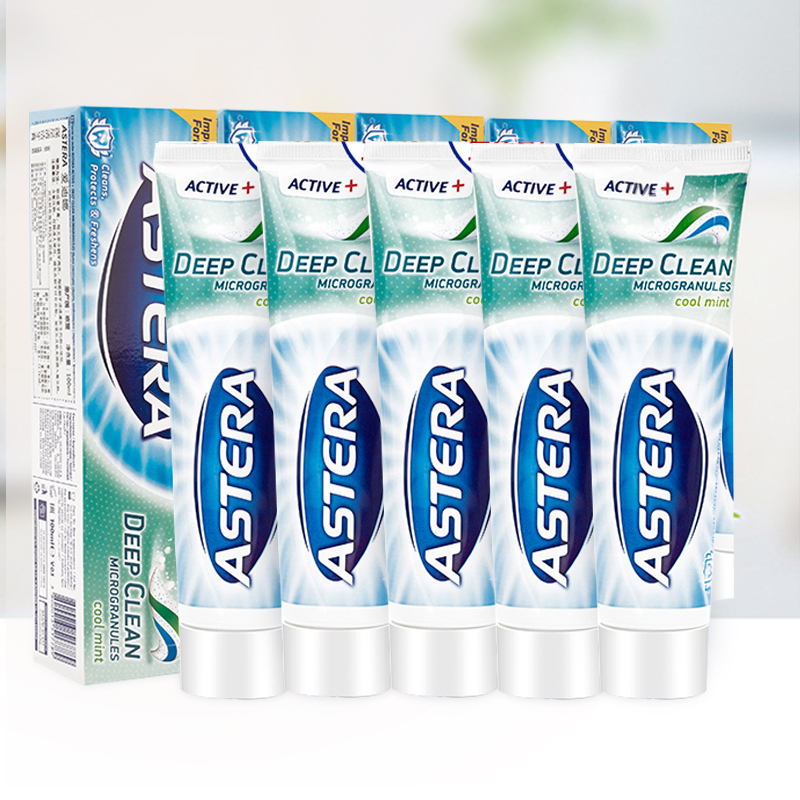 Imported Toothpaste ASTERA oral cavity nursing deep level clean toothpaste Tricolor)in the Care cleaners/Sanitary napkins/Paper/Aromatherapy , Indoor deodorant/Fragrance products , Air freshener category - from Buy2taobao.com to provide professional Taobao agent buy service