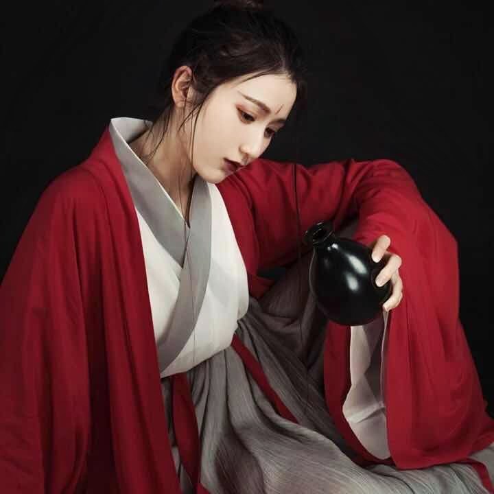 侠客古风红颜传统汉服女魏晋风红色齐腰襦裙广袖古装中国风超仙|msdalam kategori Butik wanita / wanita, pakaian/pakaian kebangsaan/peringkat pakaian, pakaian kebangsaan/pakaian - dari Buy2taobao.com untuk memberikan perkhidmatan ejen Taobao profesional membeli