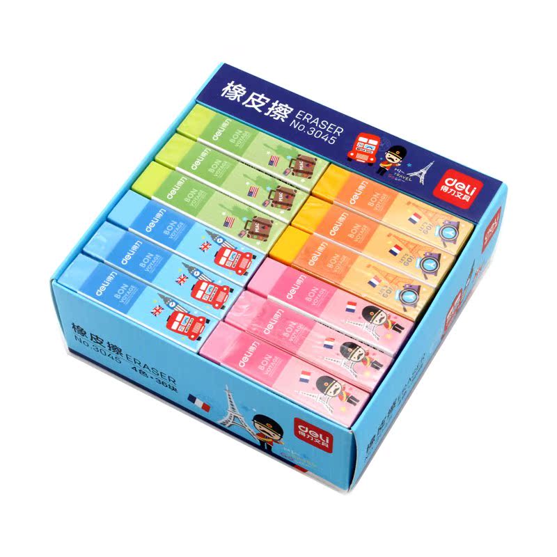 得力3045橡皮擦学生擦得干净像皮擦4B橡皮檫小学生象皮擦幼儿园创在类目 电子词典/电纸书/文化用品, 日常学习用品, 橡皮中 - 来自Buy2taobao.com提供专业的淘宝代购服务