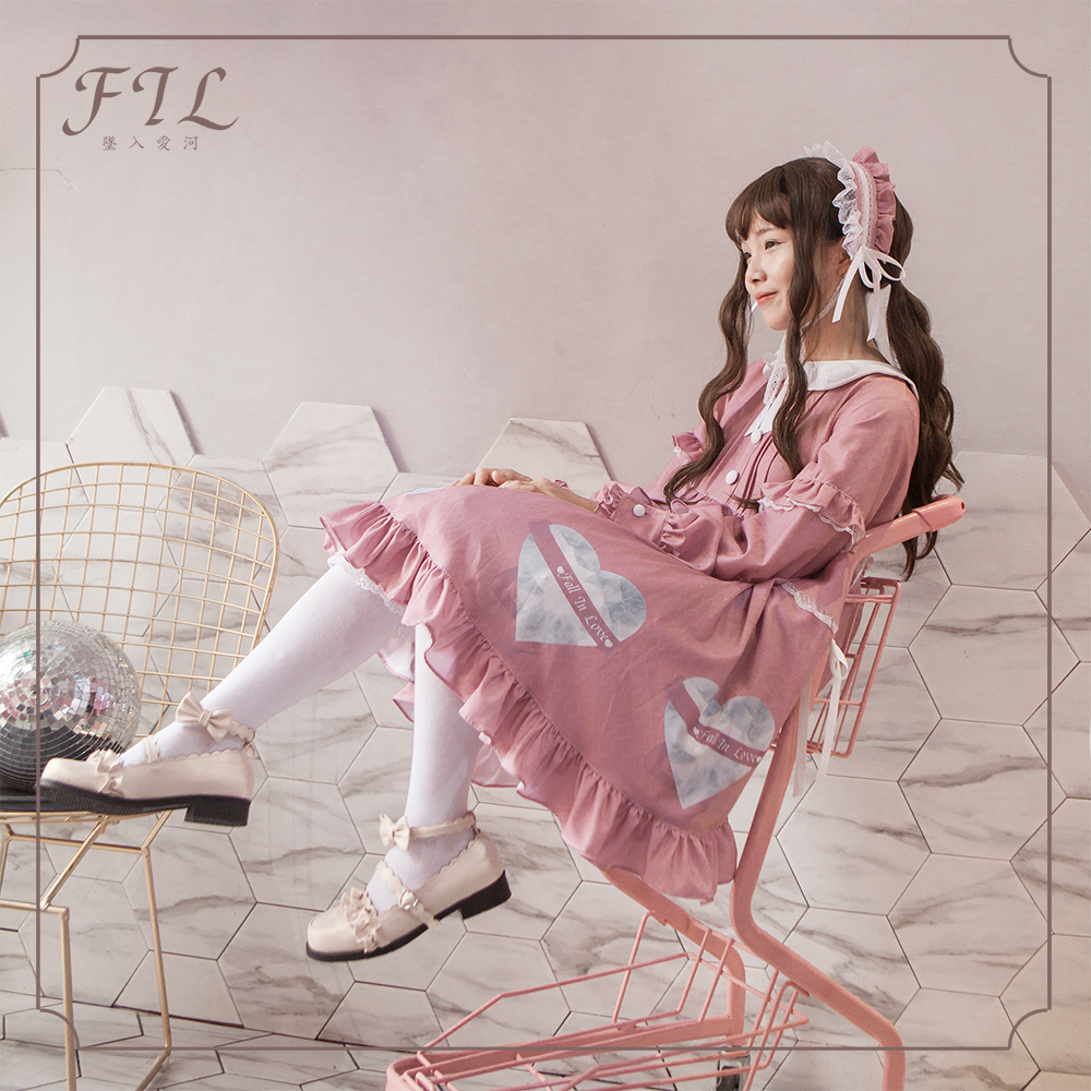 【售完不补】 FIL原创设计lolita2019春款 钻石柄op 少女连衣裙|ruв категории плесень играть/Аниме/вокруг/cos/настольные игры, вторичный элемент Лолита, Лолита/мягкая одежда/переплет - от Buy2taobao.com для оказания профессиональной услуги покупки агента Taobao