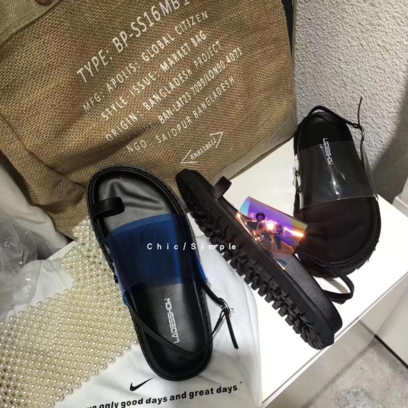 Chic Oni2019/ss韩国| ins推荐B入单品 复古厚底套趾 休闲鞋凉鞋|ruв категории Женская обувь, сапоги - от Buy2taobao.com для оказания профессиональной услуги покупки агента Taobao