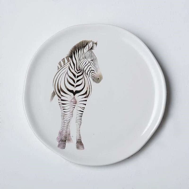 Sold out does not help Wild beast series Ceramic plate animal disk Dessert plate Flat plate Breakfast tray Wall hanging platein the Home accessories , Decorative items , Fruit plate/Fruit baskets category - from Buy2taobao.com to provide professional Taobao agent buy service