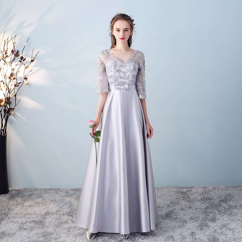 Bridesmaid Dresses 2018 Autumn Korean Edition Sister skirt Girlfriends loaded Long sleeve Evening dress have more cash than can be accounted for new pattern graduation full dress gracein the Women's clothing/Boutique , Wedding/Cheongsam/Formal dress , Formal dress/Evening category - from Buy2taobao.com to provide professional Taobao agent buy service