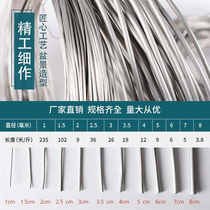 景观材料植物做盆景用的铝线绿植环保盘景花草家用铁丝园艺修剪在类目 鲜花速递/花卉仿真/绿植园艺, 园艺用品, 其它园艺用品中 - 来自Buy2taobao.com提供专业的淘宝代购服务