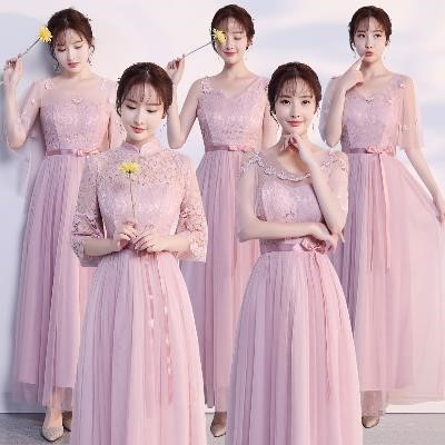 Dress sisters 2018 new pattern have more cash than can be accounted for Show thin Sisters Dress skirt Bridesmaid Dresses Sisters greyin the Women's clothing/Boutique , Wedding/Cheongsam/Formal dress , Formal dress/Evening category - from Buy2taobao.com to provide professional Taobao agent buy service