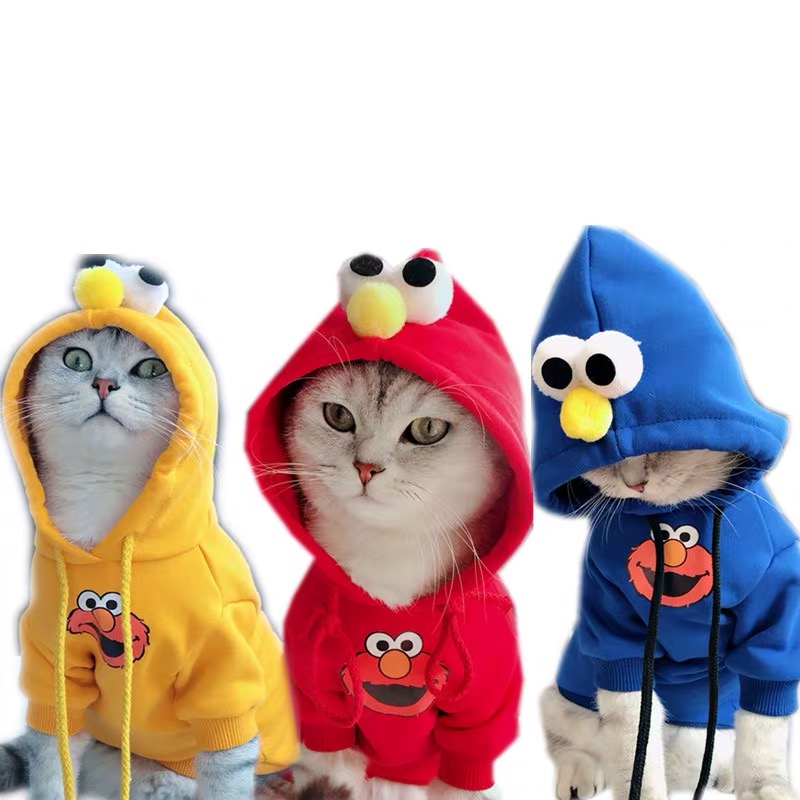 潮牌芝麻街宠物猫咪狗狗衣服幼猫搞怪泰迪衣服潮牌衣服夏装|msdalam kategori haiwan peliharaan/makanan haiwan dan bekalan, Haiwan pakaian dan aksesori, haiwan pakaian/baju hujan - dari Buy2taobao.com untuk memberikan perkhidmatan ejen Taobao profesional membeli