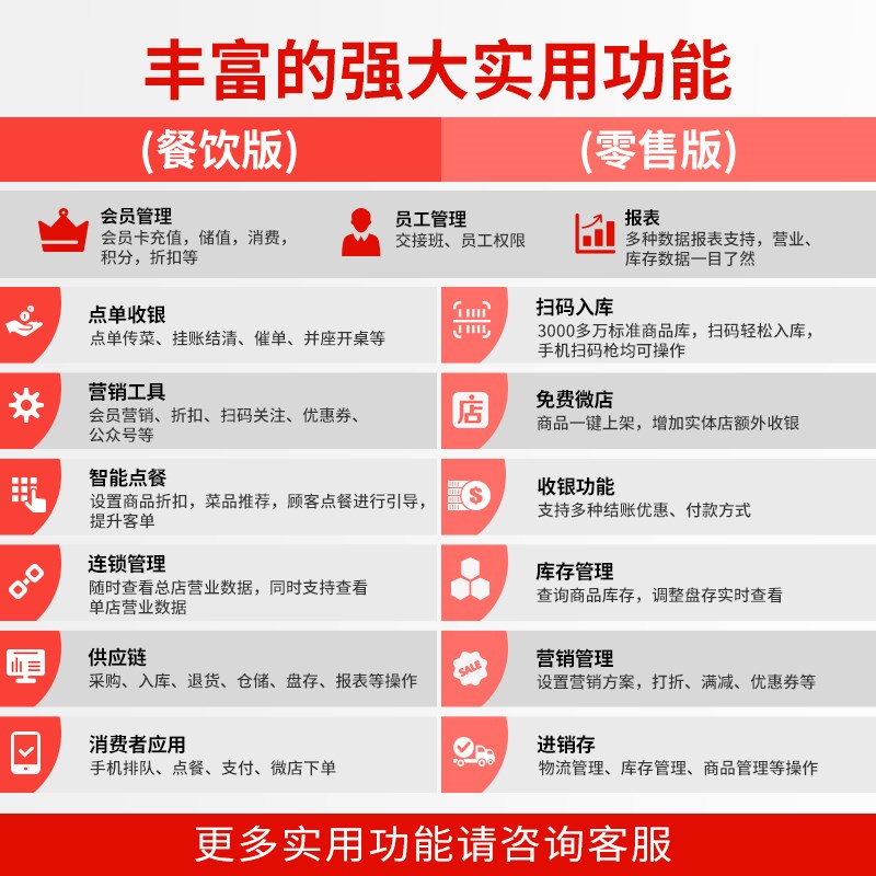快餐店超市收款机男孩来客美商餐饮后厨收银点菜收银机餐饮配件在类目 办公设备/耗材/相关服务, 点/验钞/收款机及配件, 收款机中 - 来自Buy2taobao.com提供专业的淘宝代购服务
