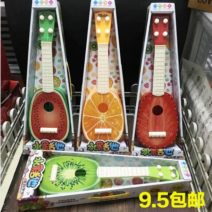 幼儿校园宝宝迷你尤克里里乌克丽丽吉他音乐器儿童初学者卡通玩具在类目 玩具/童车/益智/积木/模型, 音乐玩具/儿童乐器, 玩具吉他中 - 来自Buy2taobao.com提供专业的淘宝代购服务