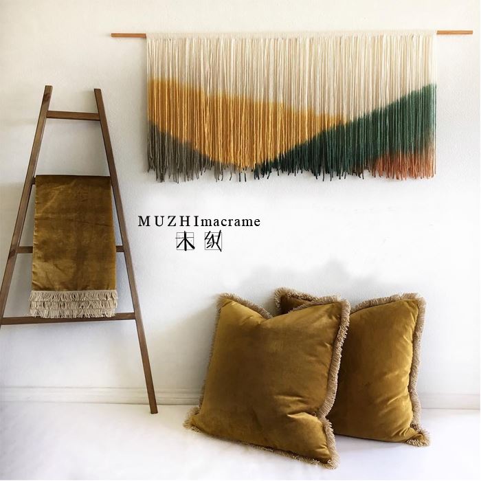 environmental protection Cotton Gradient dyeing Tapestries a living room sofa bedroom Bedside background Pendants Hanging picture Tapestryin the Home Fabric , Tapestry/Tapestry category - from Buy2taobao.com to provide professional Taobao agent buy service