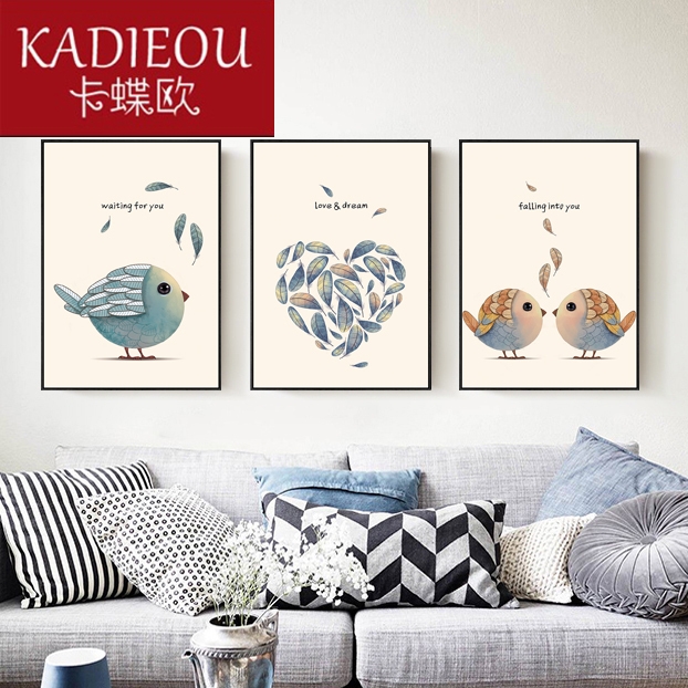 Northern Europe style Decorative painting a living room bedroom Restaurant Hanging picture modern Simplicity originality mural sofa Wall paintingsin the Home accessories , Decorative painting , Modern decorative painting category - from Buy2taobao.com to provide professional Taobao agent buy service