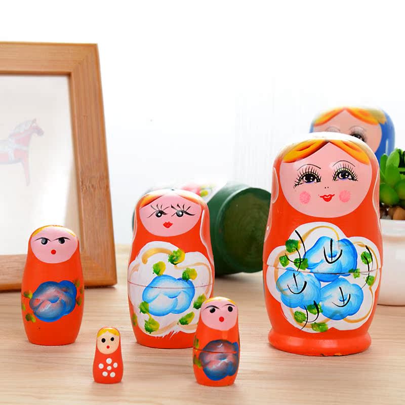 Russia Keepsake 15 Special Coloured drawing princess primary school Boyfriend marry 10 Matryoshka 20 Cartoon lovely Sonin the Arts and crafts , Overseas Crafts , Russian specialties category - from Buy2taobao.com to provide professional Taobao agent buy service