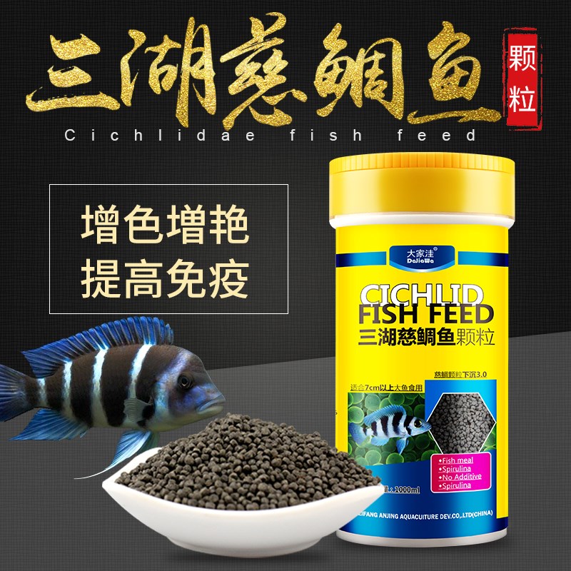 三湖慈鲷鱼饲料非洲王子六间坦湖鱼南美热带鱼坦鲷鱼缓沉颗粒鱼食在类目 家居饰品, 壁饰中 - 来自Buy2taobao.com提供专业的淘宝代购服务