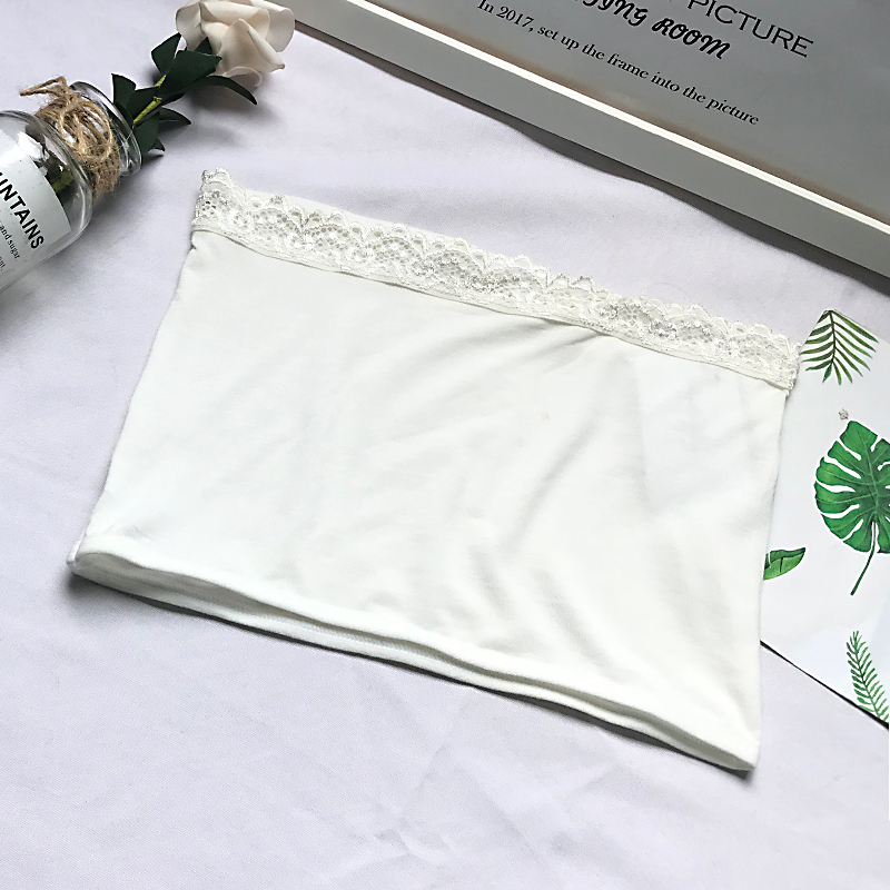 抹胸 夏款潮流简约纯色系蕾丝边少女风抹胸女 6@09 L在类目 女装/女士精品, 抹胸中 - 来自Buy2taobao.com提供专业的淘宝代购服务