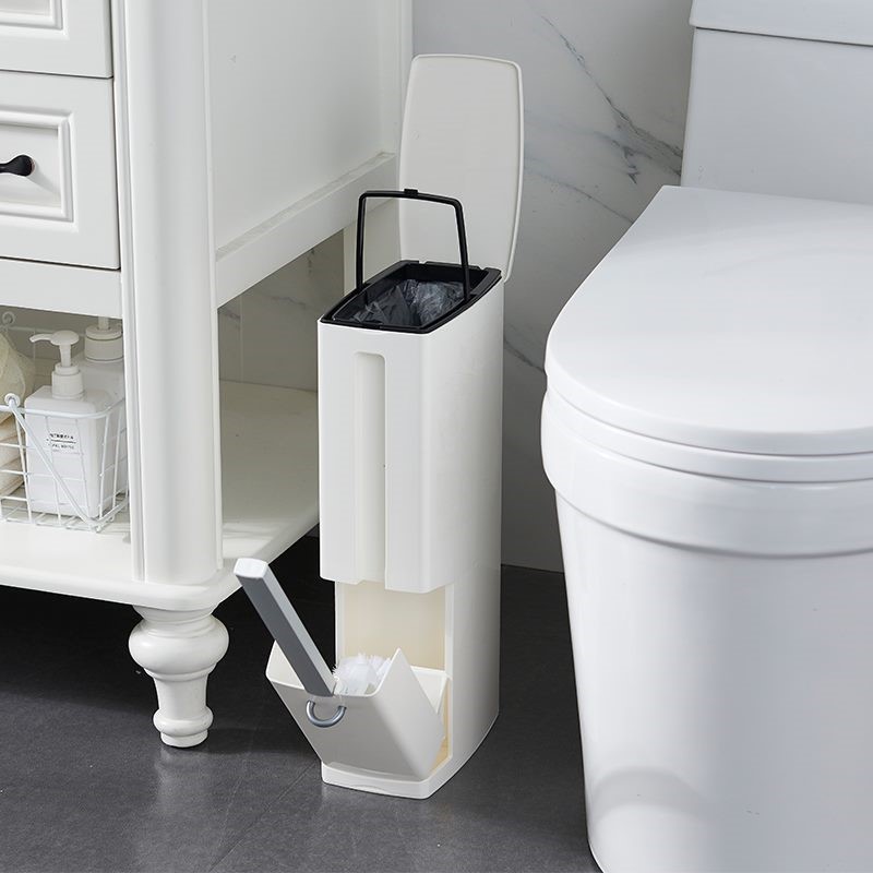 TOILET wastepaper basket rectangle Wall Caught Trash 10cm Rack Wash your hands Dedicated Card slotin the Family/Personal Cleaning Tools , Sanitary appliances/Bathroom accessories , Toilet/Toilet brush category - from Buy2taobao.com to provide professional Taobao agent buy service