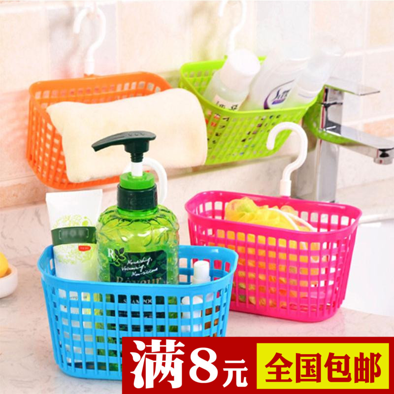 Hanging type Storage baskets Plastic Hanging basket Kitchen Storage Basket Bathing basket TOILET Shower Room Storage basket Storage Basketin the Storage consolidation , Family finishing equipment , Finishing rack/Shelf/Storage Rack category - from Buy2taobao.com to provide professional Taobao agent buy service