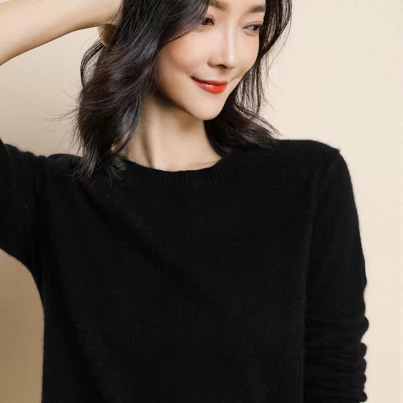 2018 new pattern Autumn and winter Female models T-shirts sweaters Primer Korean Edition Easy Solid Versatile sweater Sweaterin the Women's clothing/Boutique , Sweaters category - from Buy2taobao.com to provide professional Taobao agent buy service