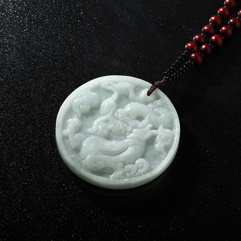 【鼎云轩】翡翠龙凤对牌 龙牌(红色木制吊坠绳)|msdalam kategori barang kemas/berlian/Emerald/emas, jed semula jadi yang lain, Neckwear - dari Buy2taobao.com untuk memberikan perkhidmatan ejen Taobao profesional membeli