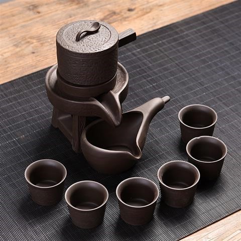 茶具套装家用石磨创意陶瓷茶壶功夫茶杯半全自动懒人泡茶器在类目 餐饮具, 茶具, 功夫茶具中 - 来自Buy2taobao.com提供专业的淘宝代购服务