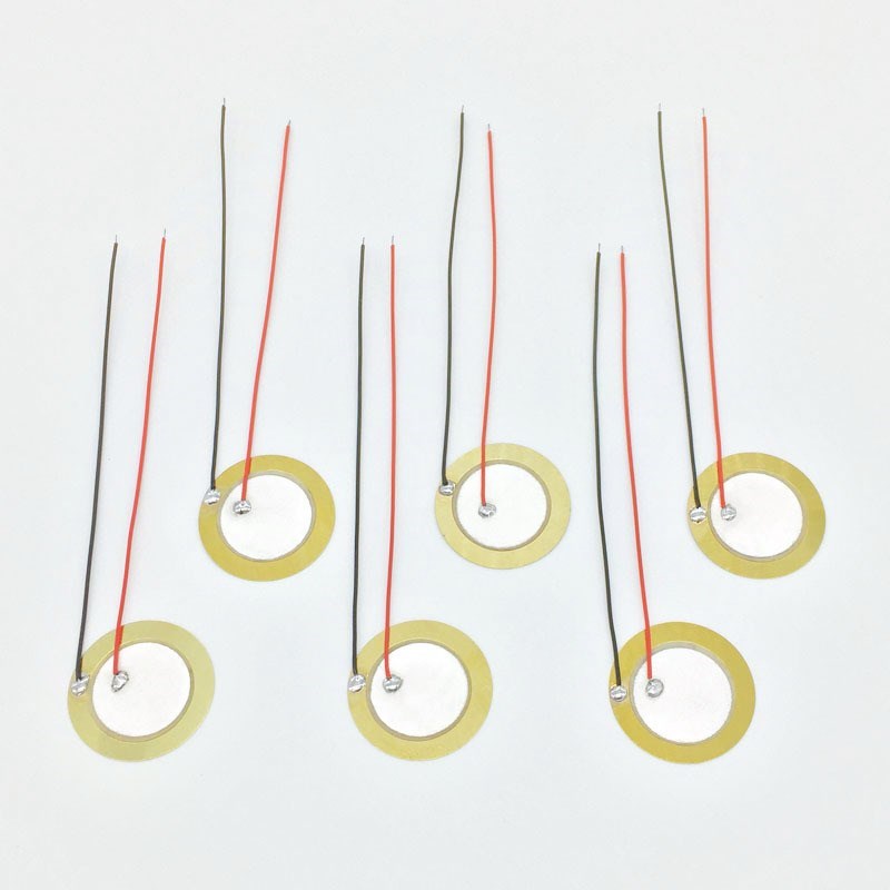 6 pieces 27mm piezo disc elements with 10cm (4) leads guitain the Bedclothes , Bedding Accessories category - from Buy2taobao.com to provide professional Taobao agent buy service